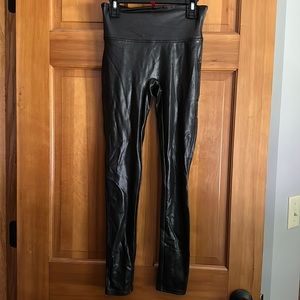 Spanx Faux Leather Leggings